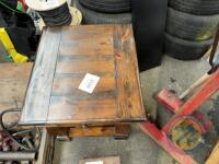 Wooden antique table - 3