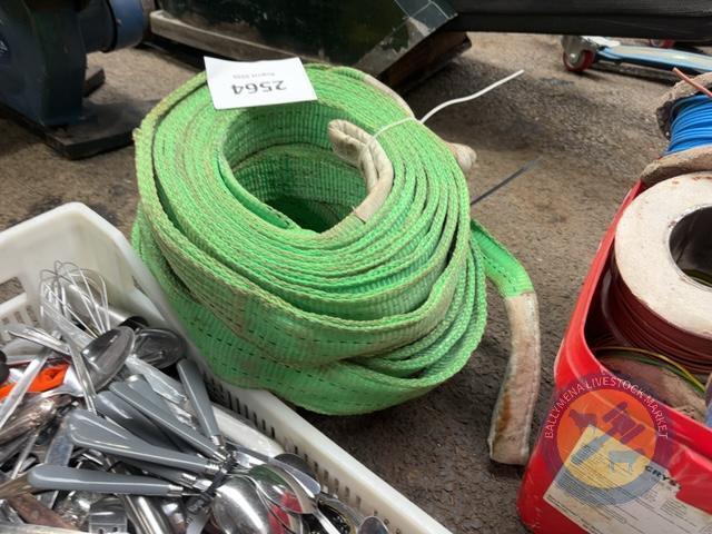 4x 2 tonne lifting straps