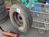 Spare wheel for nissan navara