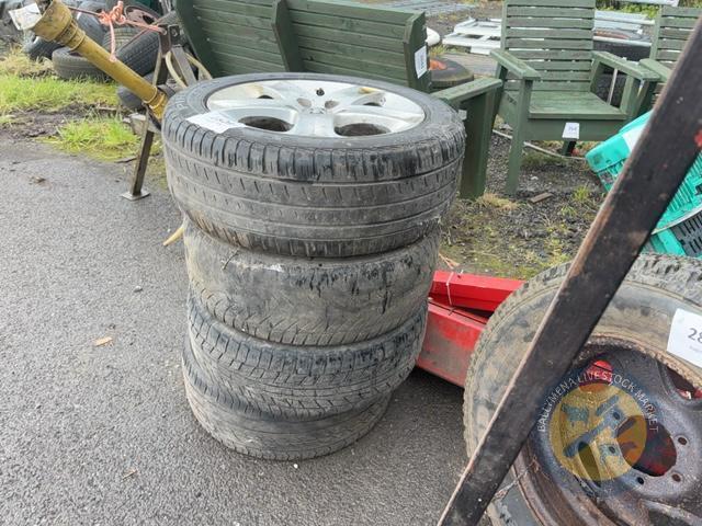 Set of 4 17 inch rims