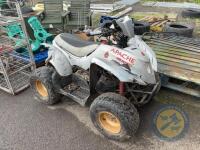 Apache 100cc quad with key - needs battery - 2