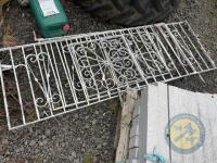 Garden gate 6ft x 6-6 & fittings - 2