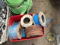 box lot of electrical wire - 2
