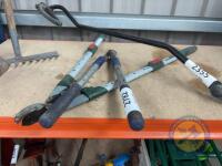 Bundle of garden tools