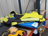 2x kids body boards & wet suits - 2