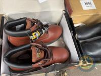 Size 10 steel toe cap boots - 2