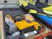 Impact gun batteries, charger