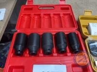 5x 0.5 inch impact sockets - 2