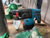 New hammer drill batteries & charger - 2