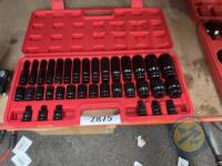 35 piece 0.5 inch impact sockets - 2