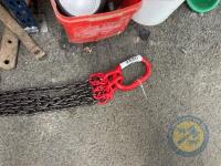 Approx 7ft 4 legged lifting chain - 2