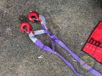Lifting sling with hooks - 3