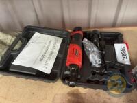 Ratchet gun with batteries & sockets