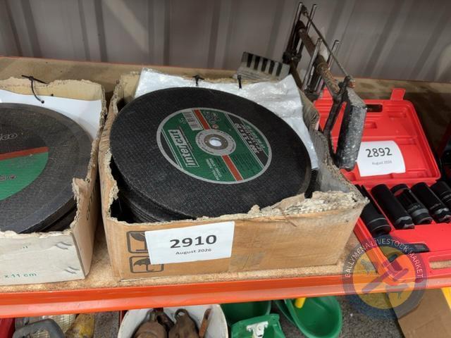22x stone cuttings discs