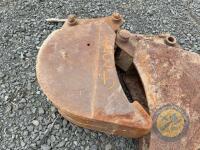 1ft bucket to suit 5 tonne digger