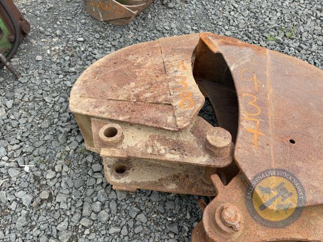 Draining bucket to suit 5 tonne digger