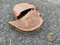Draining bucket to suit 5 tonne digger - 3