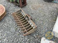 Rake to suit 1.5 tonne digger - 3