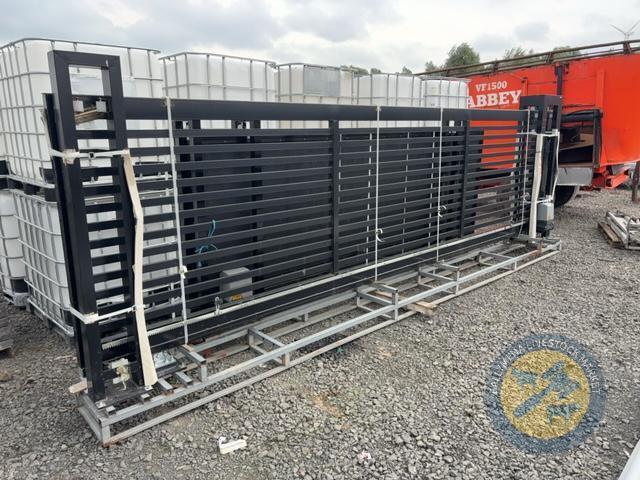 12ft electric composite sliding gate