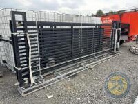 12ft electric composite sliding gate