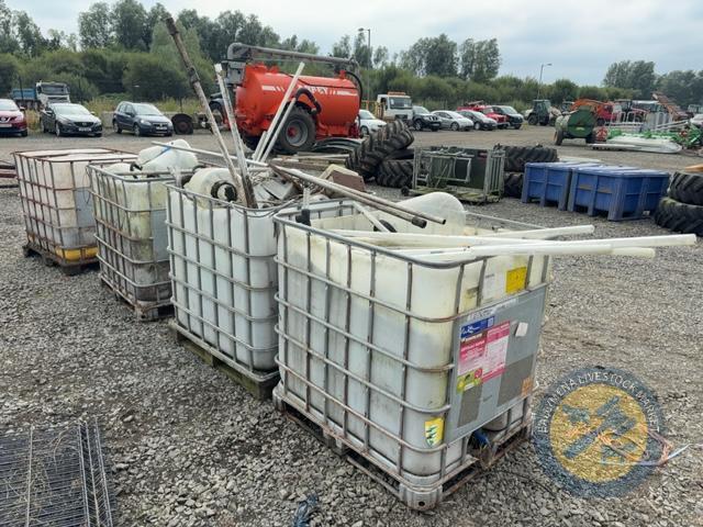 8 a side double Fullwood parlour, ACTS, vaccum pumps, clusters etc - no stall work