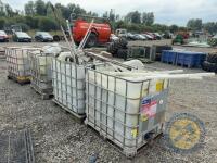 8 a side double Fullwood parlour, ACTS, vaccum pumps, clusters etc - no stall work