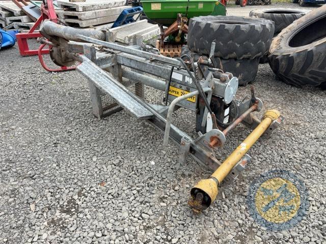 Abbey Super 250MT galvanised slurry pump & heavy duty shaft