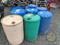 6x blue barrels - 2