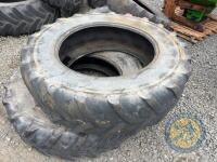 18.4/R38 Tarus tyres & 380/85/R28 Firestone tyres - 2