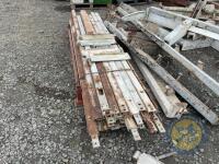 Cattle shed scraper system - 3