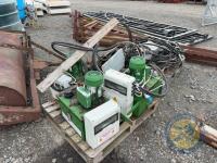 Cattle shed scraper system - 4
