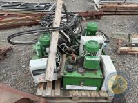 Cattle shed scraper system - 5