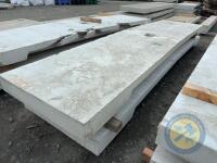 2x 16ft double cubicle bases