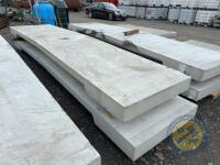2x 16ft double cubicle bases - 4