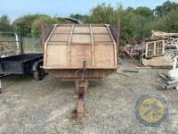 Frazer 10x6 tipping trailer - 2