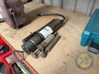 Grease gun, vintage grease gun & vintage bike pump - 2