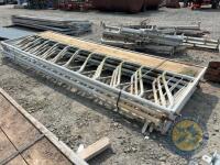 Bundle of 4 feed barriers 14'11.5 10 cow