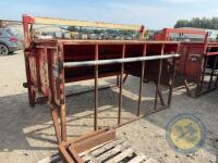 Portequip calf creep feeder with fixed bar