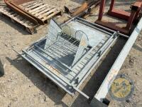 Calf hutch with sheep trough & hay rack - 3
