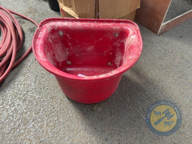 Horse trough bucket