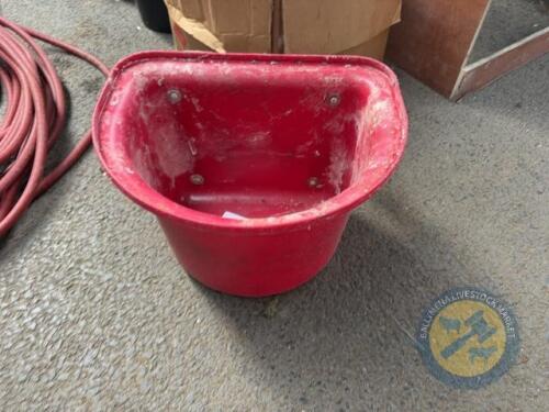 Horse trough bucket