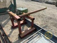 Forklift extension bag lifter