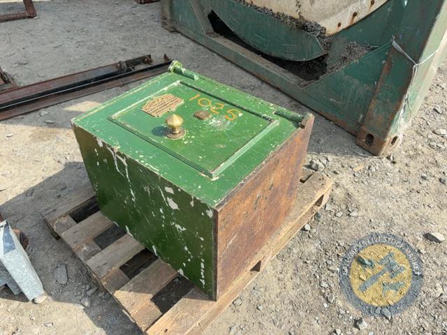Safe lockable & fireproof 1862 & keys