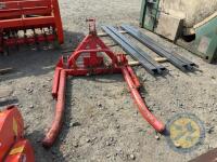 Single Nugent bale lifter - 2
