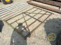 7ft wrought iron gate - 2