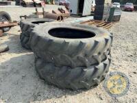 2x 420/85/R38 & 2x 380/85/R24 Firestone tyres