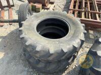 2x 420/85/R38 & 2x 380/85/R24 Firestone tyres - 3