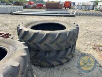 2x 420/85/R38 & 2x 380/85/R24 Firestone tyres - 5
