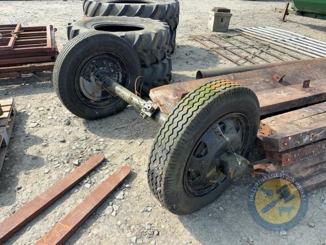 Trailer axle