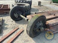 Trailer axle
